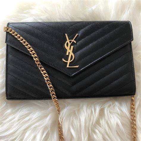 ysl wallet on chain euro price|ysl wallet on chain used.